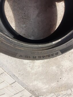 Continental 235/45 r18 letné pneumatiky - 4