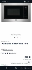 Vstavaná mikrovlnná rúra electrolux - 4