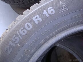 215/60R16-4kusy zimné Continental - 4