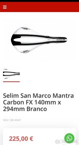 Sedlo SAN Marco Carbon FX Mantra - 4