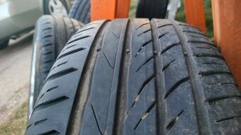 Predám letné pneumatiky 205/55r16 hliníkové disky Mazda - 4