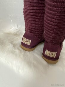 UGG Australia zateplené pletené čižmy 36/37 (23,5cm) - 4