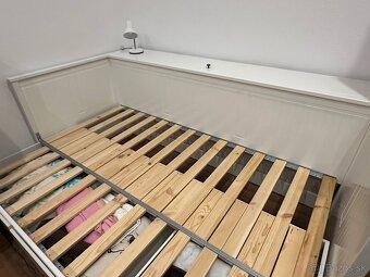 Ikea Hemnes postel s úložným dielom na matrac - 4