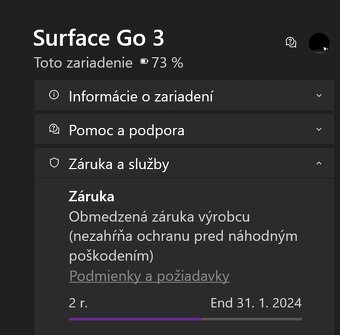 Microsoft Surface GO3/128GB/8GB/Platinum - 4