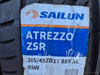 205/45 r17 letné 4 ks SAILUN DOT2022 - nejazdené - 4