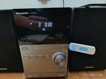 PANASONIC SA-PM24...CD,MP3, USB,TUNER, 3.5mm jack vstup - 4