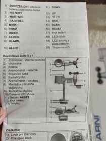 Predám Meteorologickú Stanicu Garni 735 - 4