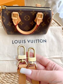 Dámska originál Louis Vuitton nano speedy - 4