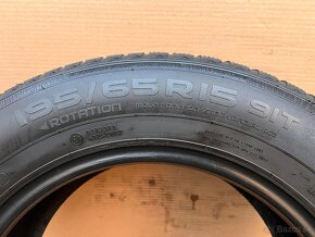 Zimné pneumatiky 195/65 R15 Nokian dva kusy - 4