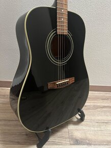 Čierna akustická gitara Cort AD-870 - 4