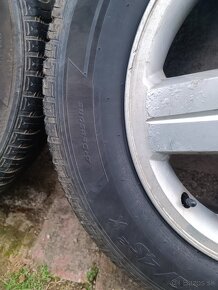 Celoročné pneumatiky Hankook 215/60 R17 + disky - 4