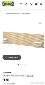 Poličky - Ikea Mandal - 4