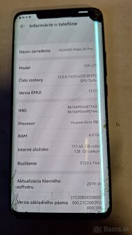 Huawei mate 20 pro 6/128GB na diely resetovany - 4