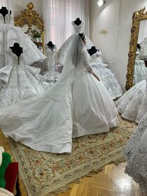 Svadobné šaty princeznovské - 4
