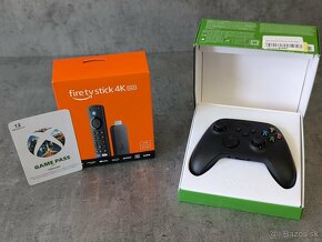 Amazon Fire Stick 4K, Xbox ovládač, 12mes Game Pass Ultimate - 4