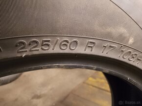 2x zimné pneumatiky 225/60 r17 - 4