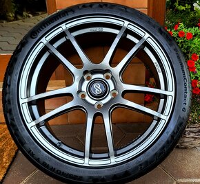 alu R18 5x112, ET45, (pneu Continental 225/40) ako NOVÉ - 4