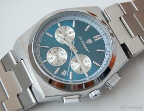 POEDAGAR 970 Luxury Chronograph - pásnke štýlové hodinky - 4