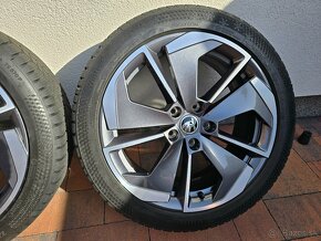 18" ALU Škoda Comet Anthracit + nové zimné pneu 225/45 Conti - 4