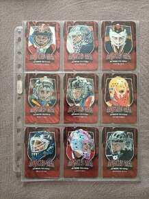 Hokejové kartičky - Masked men die cuts - 4