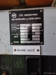 Predám elektrocentrálu motor 4-válec vzduchom chladený - 4