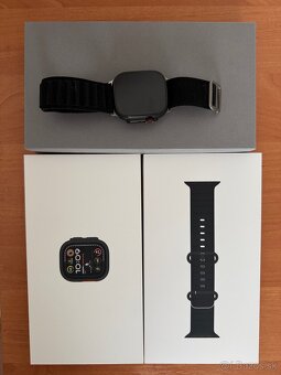 Apple Watch ultra 2 čierny titán - 4