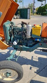 Traktor maly kolesovy FIAT 215RB rv1960 14koni 4valec - 4