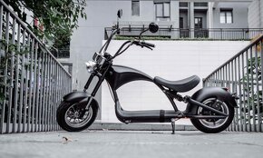 Elektrický moped chopper - 4