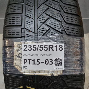 Zimné pneumatiky 235/55 R18 CONTINENTAL DOT5117 - 4