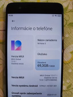 Xiaomi Mi Note 3 dual sim 6/128GB - 4