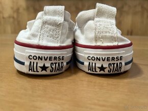 Predám biele plátenky CONVERSE All star - 4