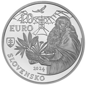 10 € / 2024 Fráter Cyprián z Červeného Kláštora PROOF - 4