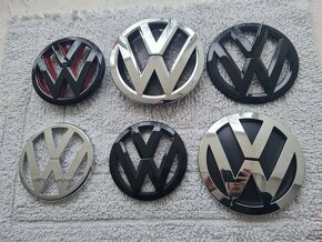 Farebné a chrómové znaky / emblémy / logo na VOLKSWAGEN - 4