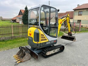 Minibagr Wacker Neuson ET16 hyd.podvozek+svahovka,2500mth - 4