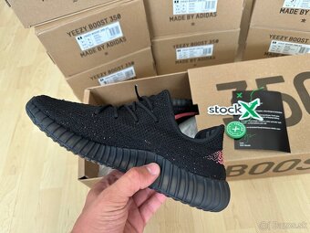 Adidas Yeezy Boost 350 Black / Red - 4