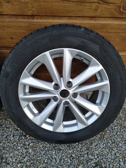 17" alu NISSAN QASHQAI + pneu-len 3 ks. - 4