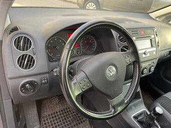 VW GOLF PLUS 1,4 BENZÍN 84XXX ORIGINÁL KM - 4