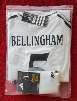 Detský dres Real Madrid - BELLINGHAM - home - 4