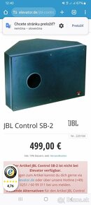 JBL sublofer - 4