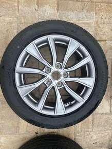 18″ 5×120 VW MULTIVAN T7 “TOSHIMA” + 235/50R18 BRIDGES letné - 4