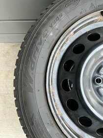 Zimné pneumatiky Yokohama 205/60 R16 + plechové disky KIA - 4