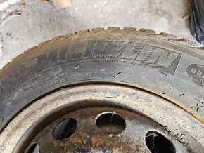 Plechové disky 5x112 + zimné pneu 195/65r15 - 4