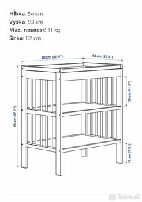 Prebaľovací pult Ikea - 4