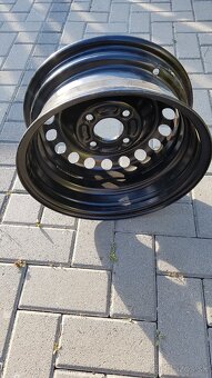 Predám 2ks nové plechové disky 5,5x14" pre Volvo - 4