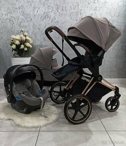 TROJKOMBINÁCIA CYBEX PRIAM ROSEGOLD SOHO GREY - 4