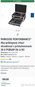 Parkside Performance AKU príklepová vrtačka s príslušenstvom - 4