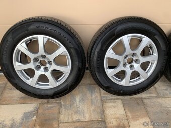 ALU DISKY AUDI 5x112 R17 + LETNE PNEU 235/65 R17 - 4