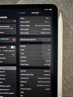 iPad Mini 6 Cellular + Apple Pencil 2 - 4