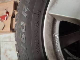 Predám disky s pneumatikami 215/60 R16 - 4