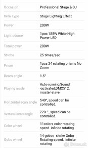 Led beam 200w - 4